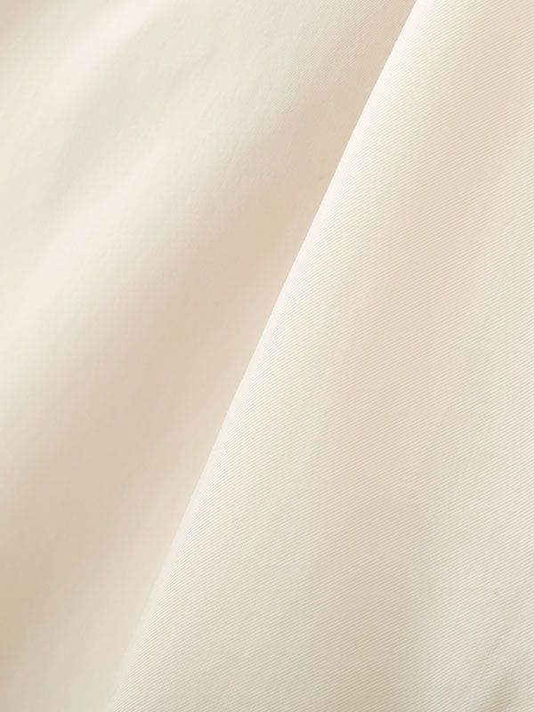 カフスカットオフキュプラシャツ - OFF WHITE
