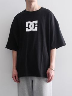SHORT SLEEVE WIDE TEE COLLAB WITH DC SHOES CHAOS - BLACK