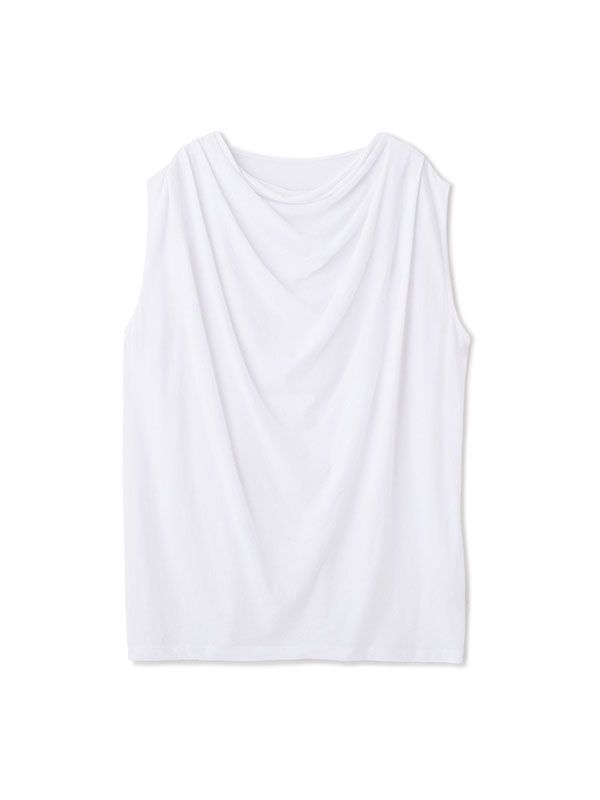 ハイツイストニットキャミソール （WHITE)