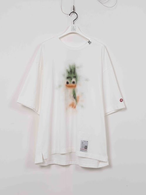 レオンプリントティーシャツ - leon printed Tee - WHITE