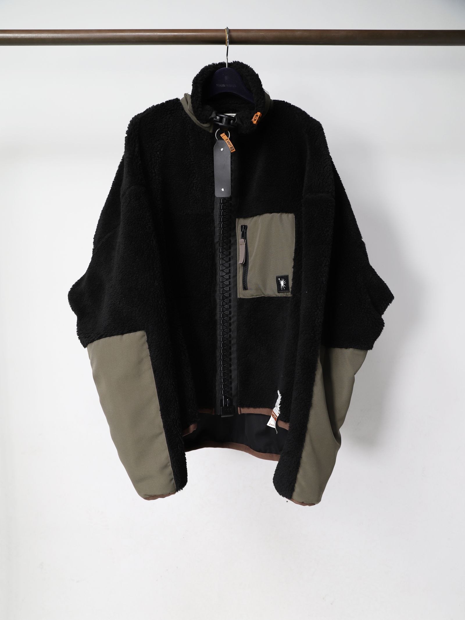 Wide Back Boa Blouson Black - ボアブルゾン