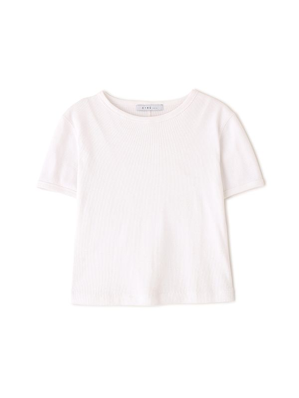 コンパクトフライスTee / カットソー  (WHITE)