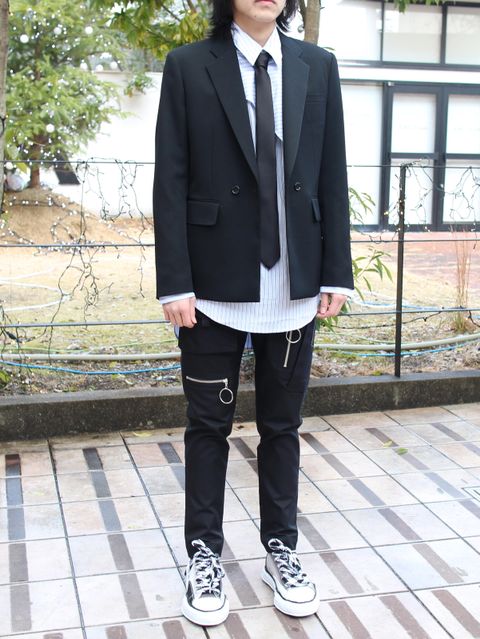 ジャケット×ネクタイ YUKI HASHIMOTO の定番スタイリング
