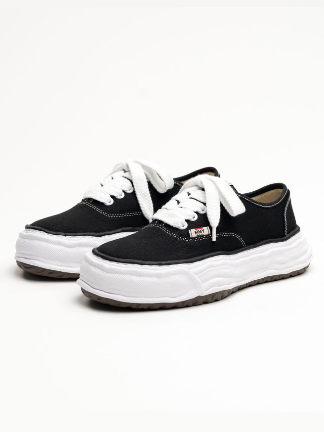 "BAKER 26" OG Sole Canvas Low-top Sneaker - オリジナルソールスニーカー (BLACK)