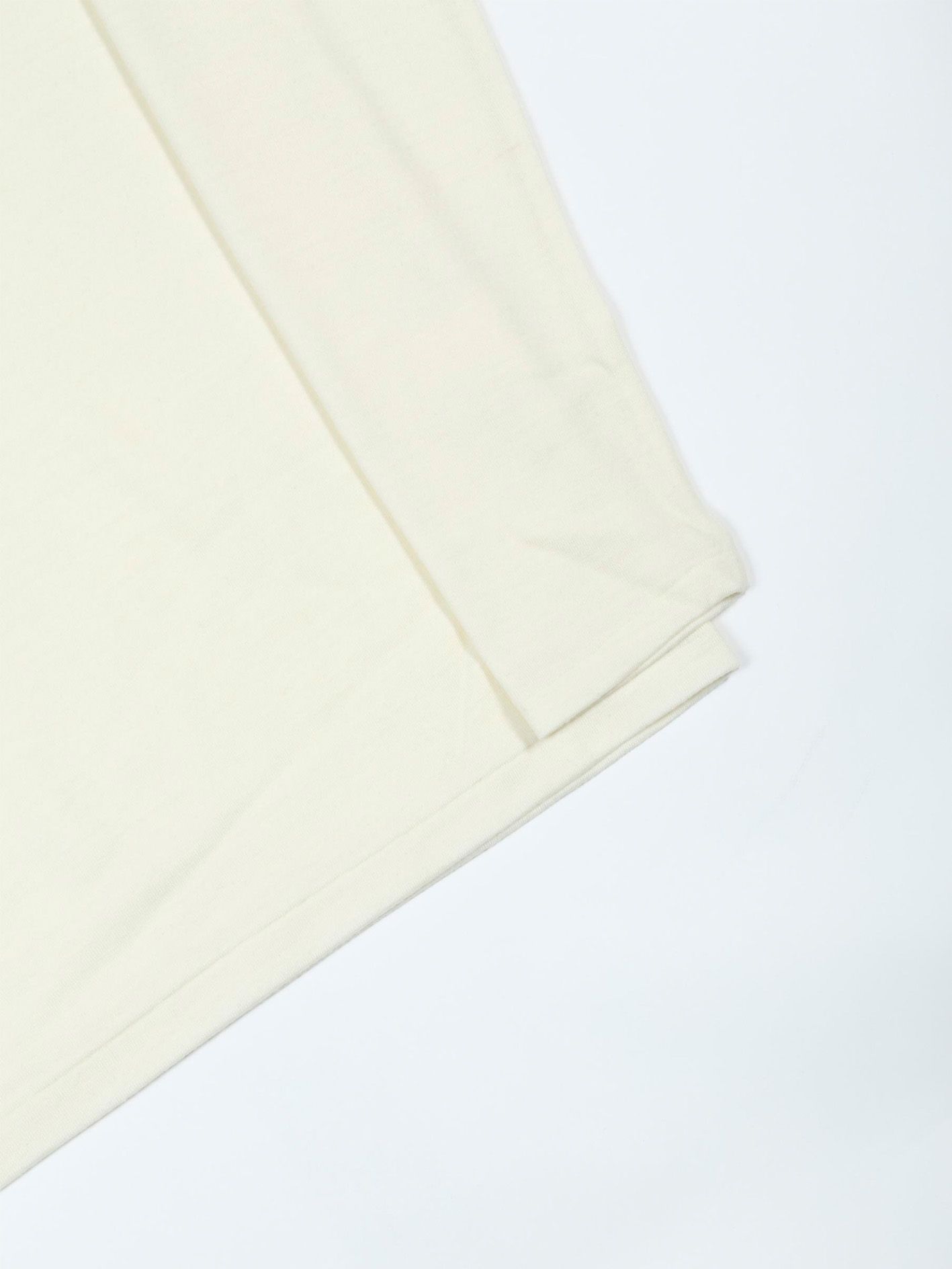 ウォッシャブルウールタートルネックプルオーバー - Washable Wool Turtleneck Pullover - CREAM
