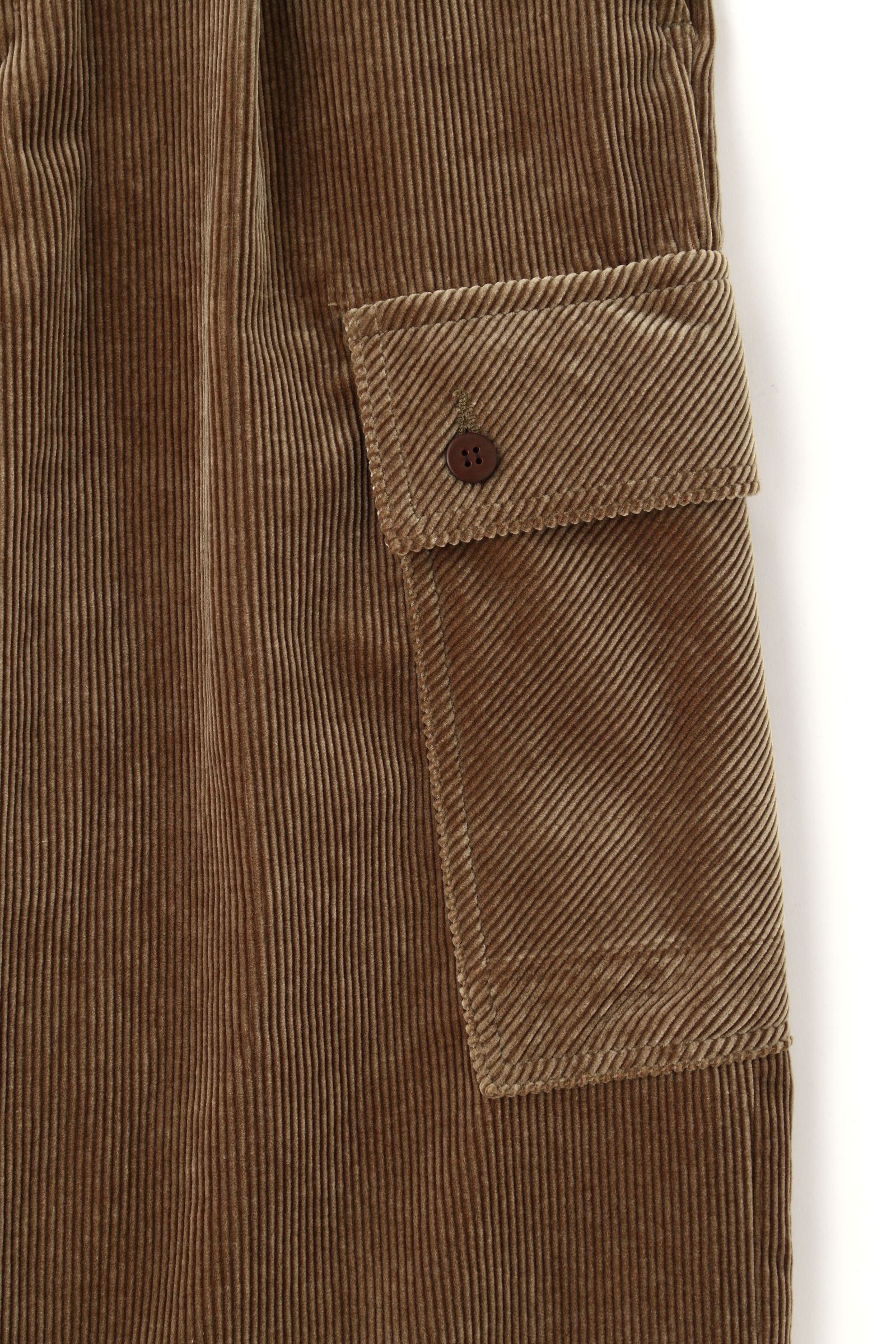 【23-24AW】 コーデュロイ カーゴ パンツ - CARGO PANTS CORDYROY - BEIGE