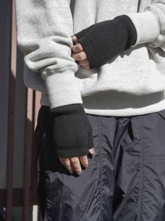 ニットグローブ / 手袋 -  KNIT GROVE - BLACK