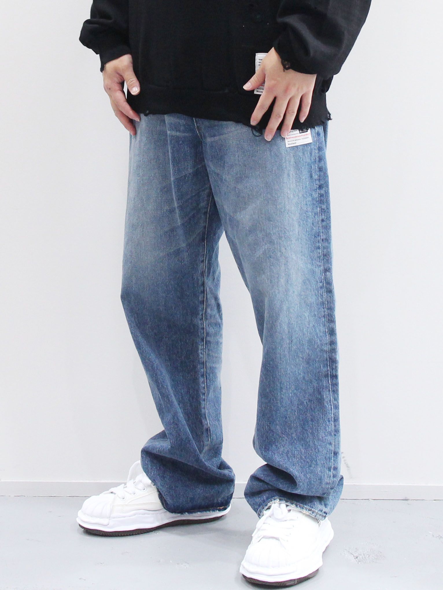 ウエスト イージー デニムパンツ - WAIST EASY DENIM PT
