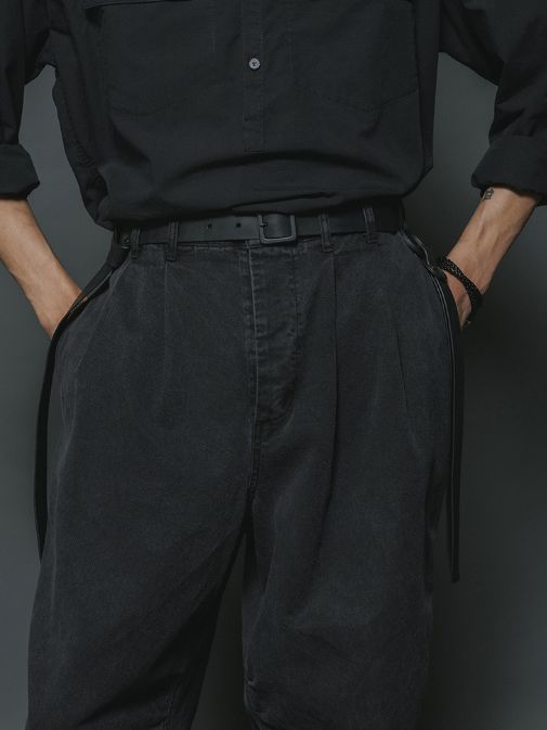 オイルドレザーベルト