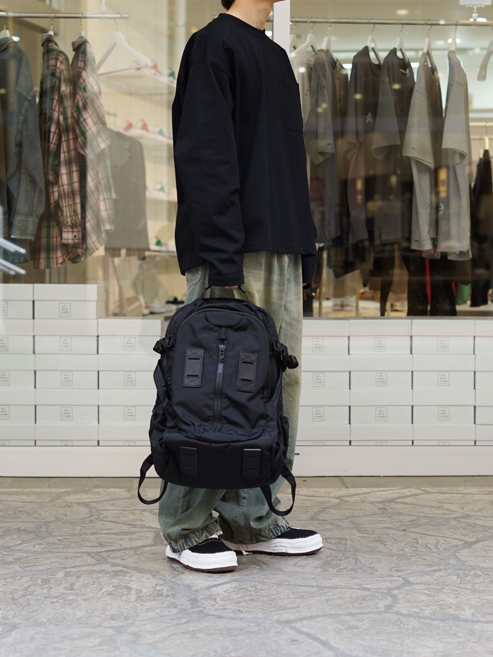 トラベルバックパック / リュック 420 re/cor TRAVEL BP （BLACK) 33L