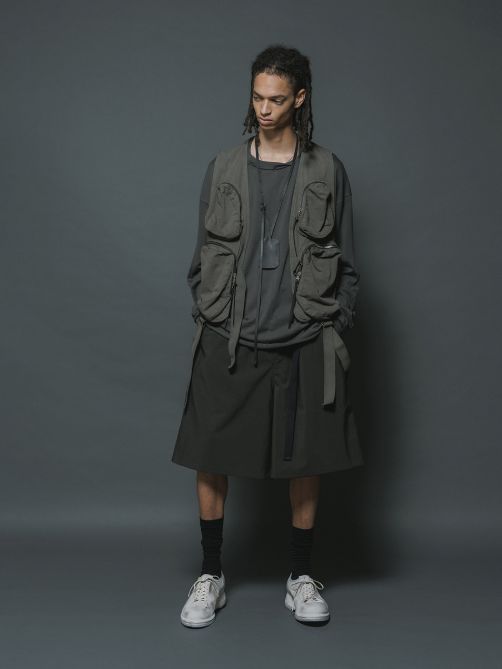 撥水ワイドショーツ (B-OLIVE DRAB)