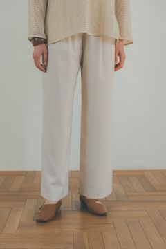 22SS ベーシックタックパンツ - BASIC TUCK PANTS - IVORY
