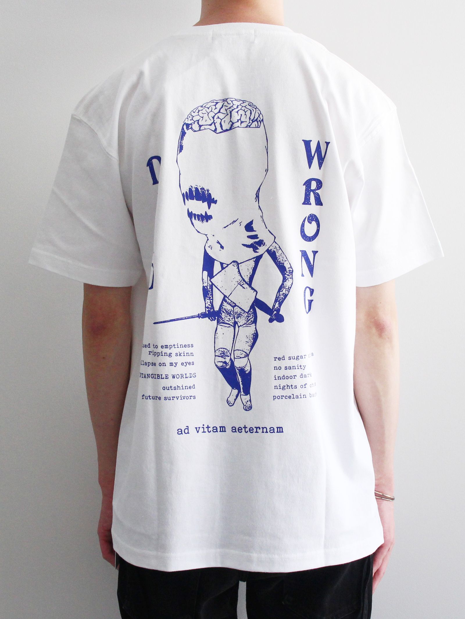 プリントTシャツ  - "TEE - COLLABORATION WITH TOM TOSSEYN "