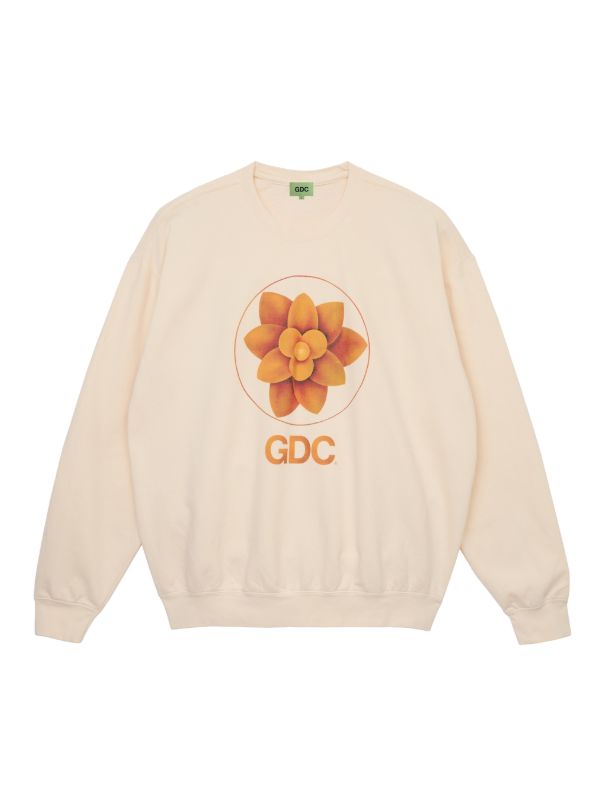スウェットプルオーバー - Limited LOTUS Crew Sweat （OFF WHITE)