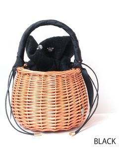 カゴバッグ - 22ABK01 - BLACK