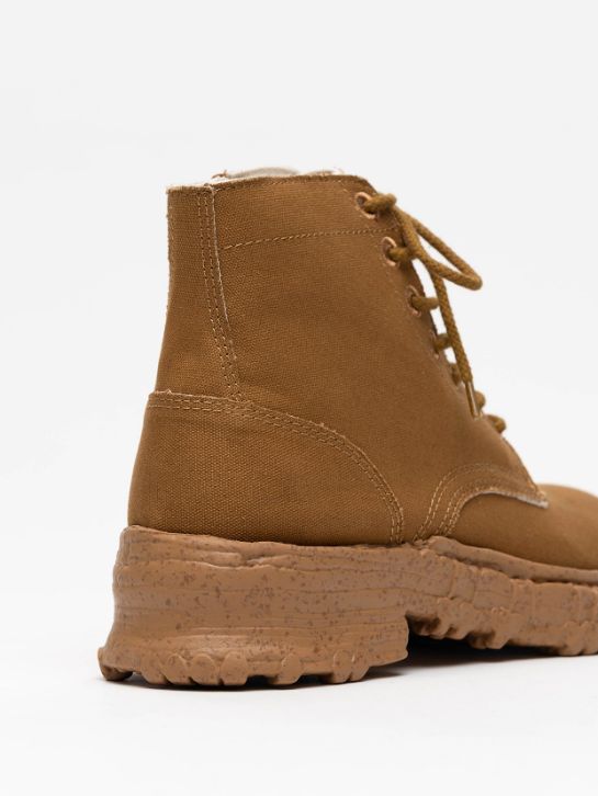 【JOSEPH / ジェセフ】 ビンテージライクソールキャンバスブーツ (BROWN)