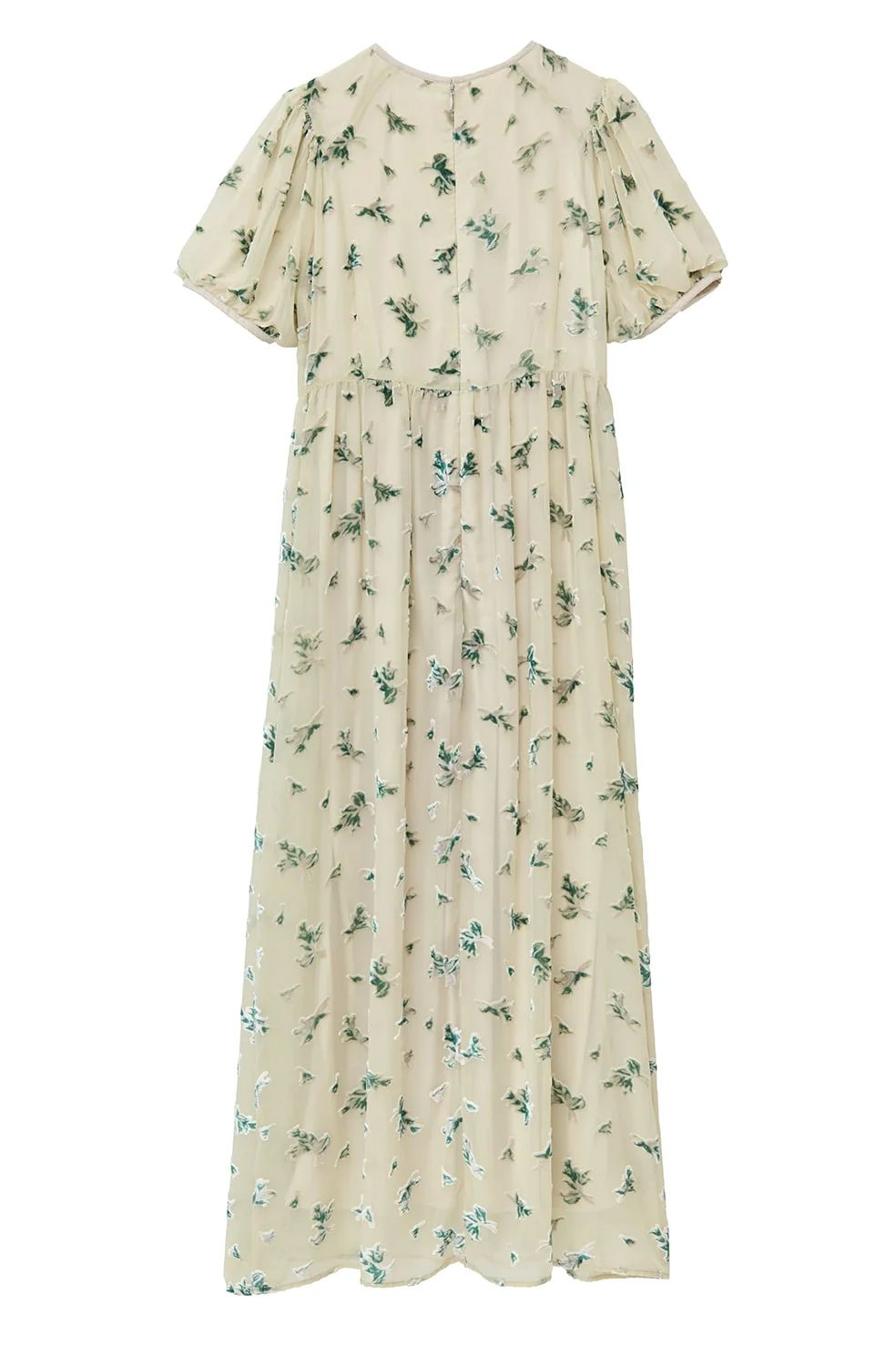 あすんCLANE OPAL FLOWER ONEPIECE CLANE - オパールプリント ワンピース - FLOWER OPAL PUFF