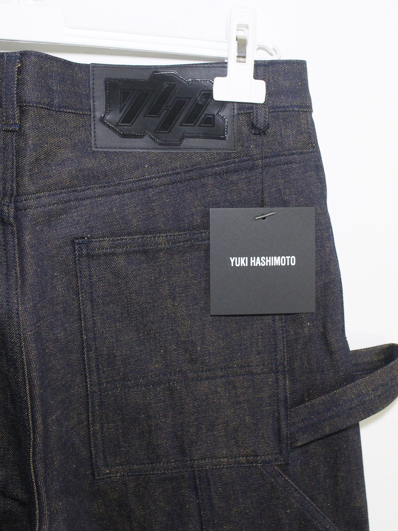 PRINTED PAINTER PANTS -  YELLOW INDIGO