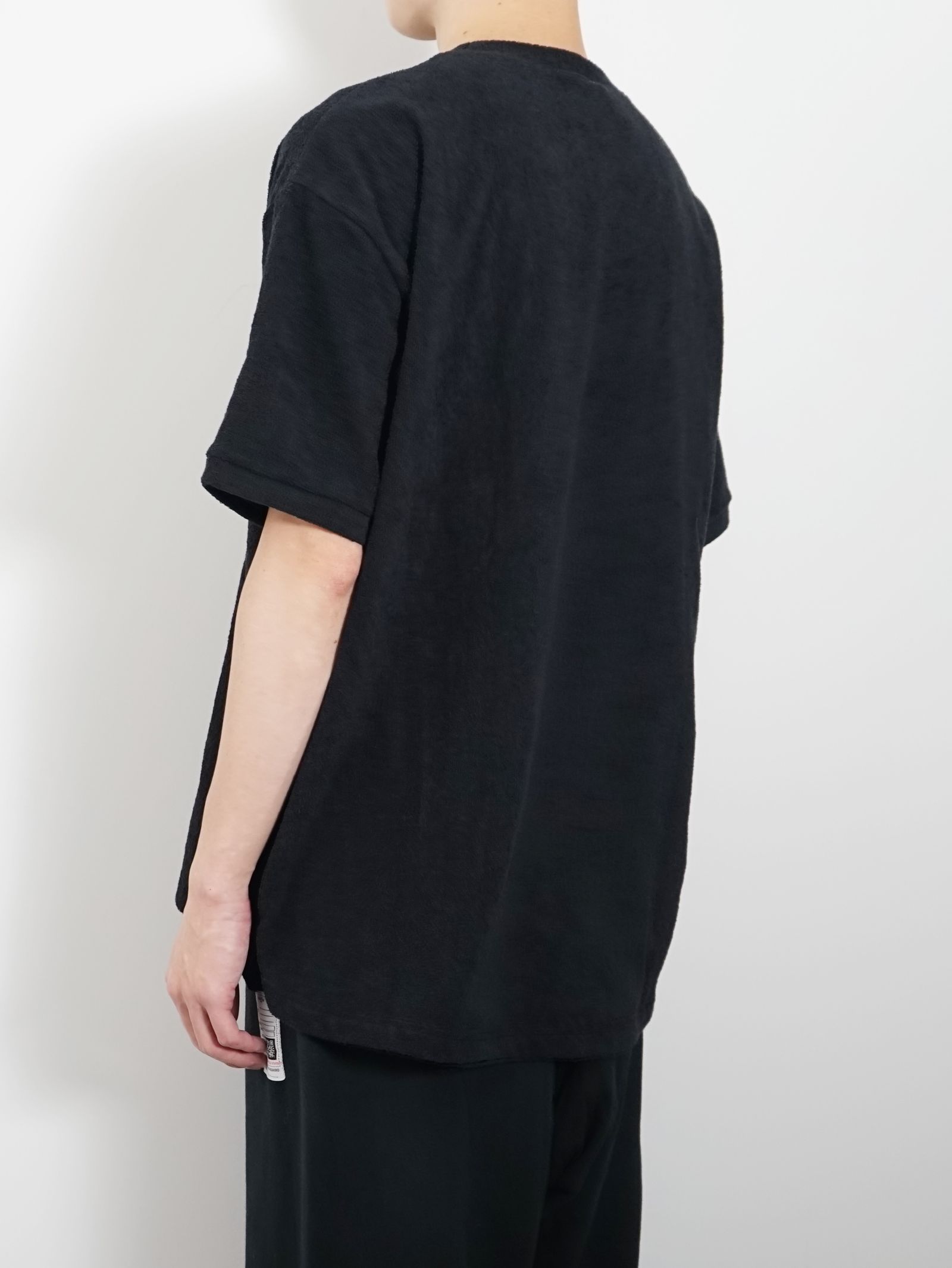 TF Tシャツ ショートパイル - BLACK