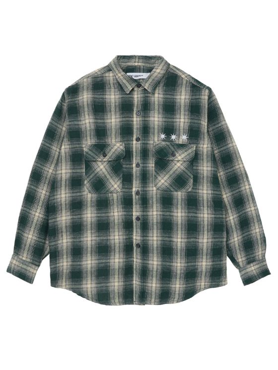 フランネルシャツ - Flannel Shirt (GREEN)