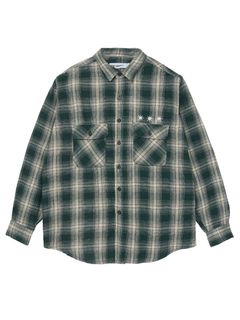 フランネルシャツ - Flannel Shirt (GREEN)
