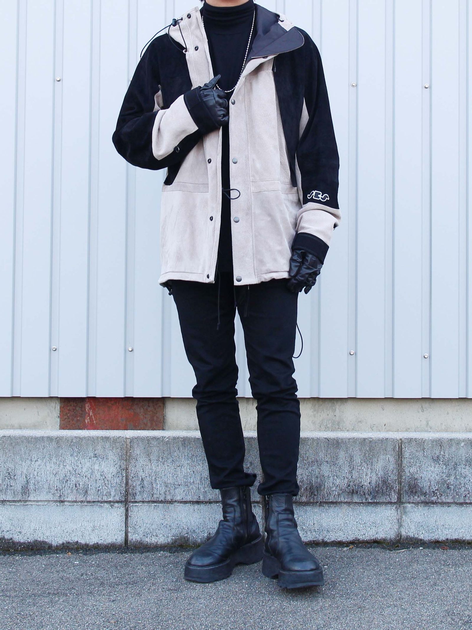 SEVEN BY SEVEN - レザーマウンテンパーカー - LEATHER MOUNTAIN