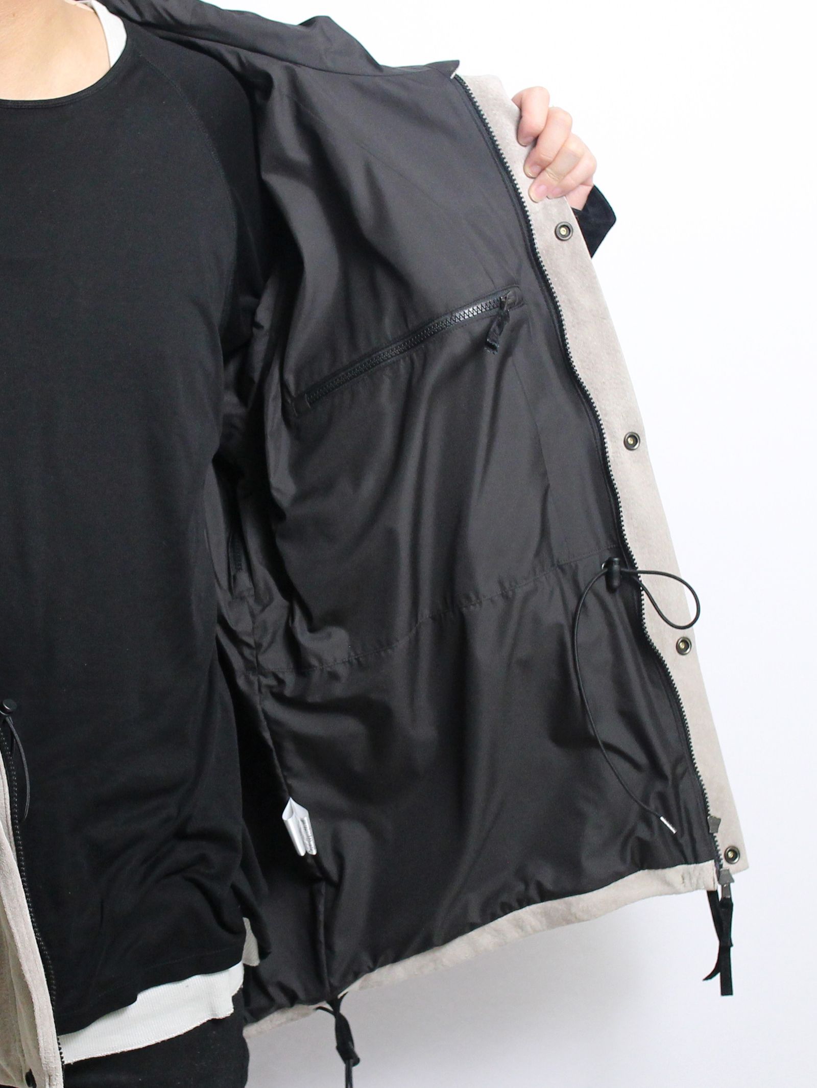 SEVEN BY SEVEN - レザーマウンテンパーカー - LEATHER MOUNTAIN PARKA 