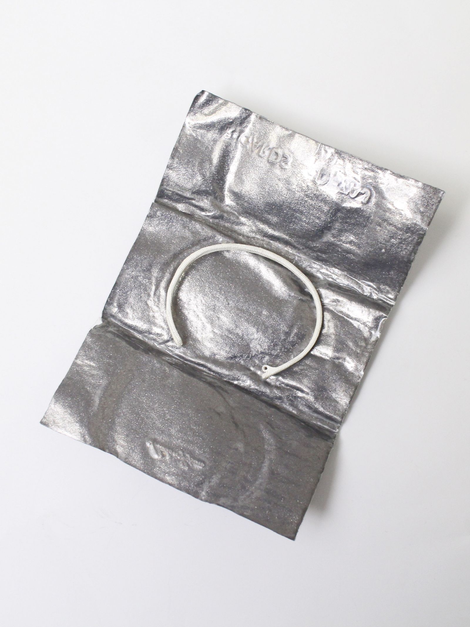【DETAJ X RIGARDS】 ブレスレット  - STERLING SILVER TEMPLE BRACELET - WHITE