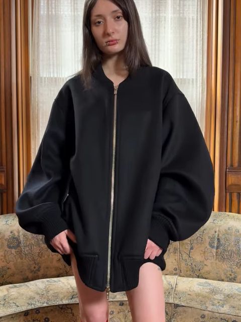 ボンバージャケット | MA-1 BOMBER JACKET IN DOUBLE FACE BEAVER