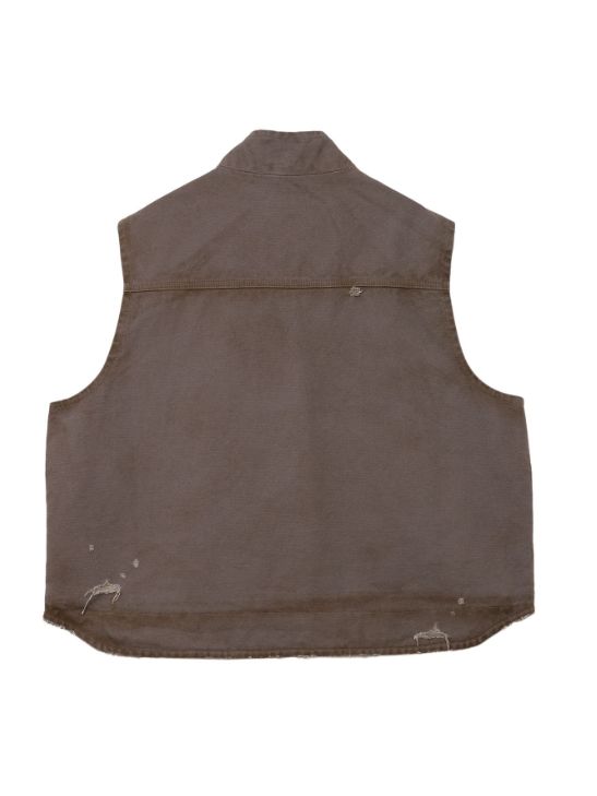 ボロダックベスト -  BORO Duck Vest GREY