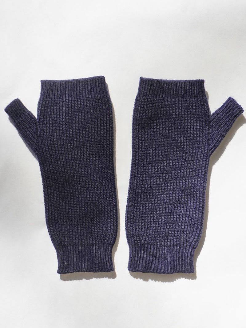 ニットグローブ / 手袋 -  KNIT GROVE - NAVY