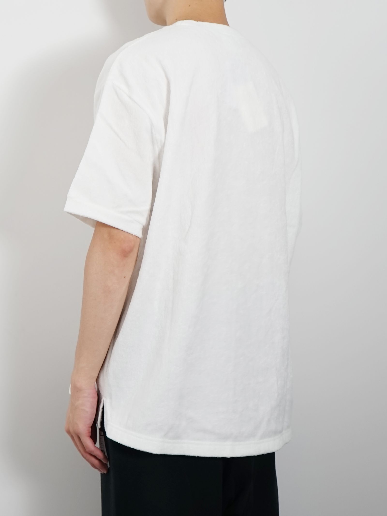 TF Tシャツ ショートパイル - WHITE