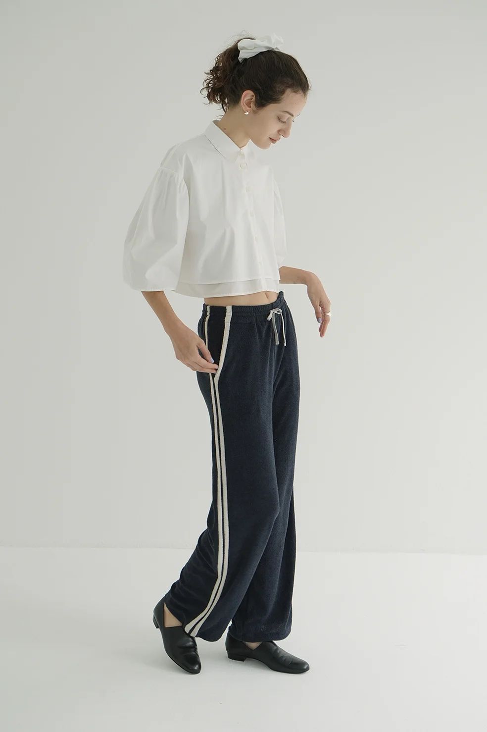 onit パイル地 ラインパンツ PILE TAPERED PANTS（パイルテーパードパンツ）の通販｜onit