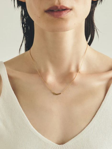 シェルフネックレス GD （S-60cm）