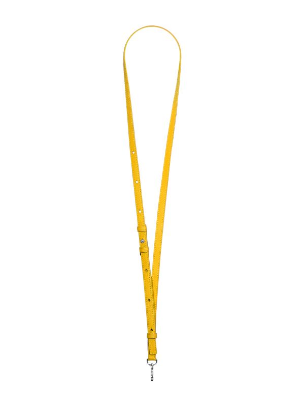 アイフォンケース レザーストラップ ｜STRAP 130cm (サフランイエロー)