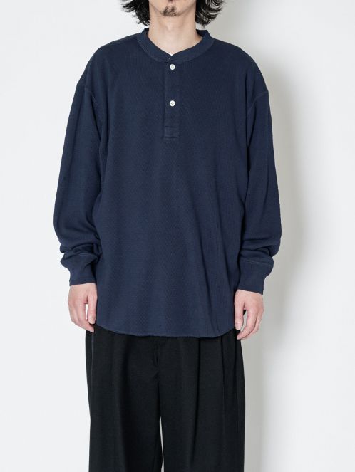 「FAITH(フェイス)コラボ 2PAC SET (ヘンリーネック+クルーネックカットソー) NAVY