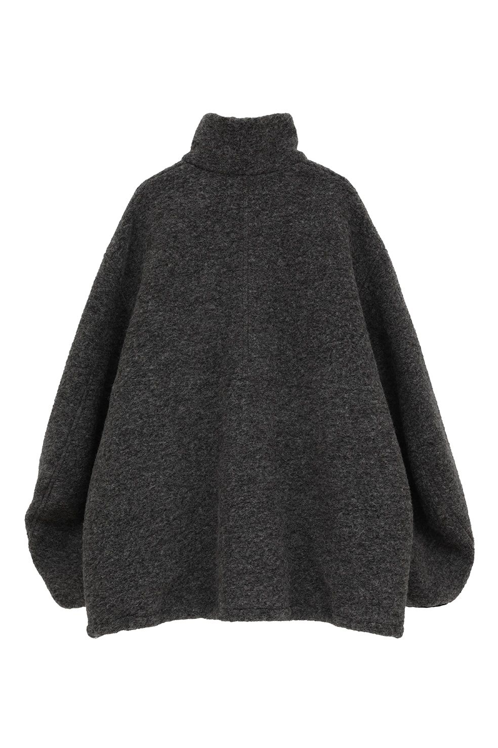 ハーフジップトップス - SLIVER HALF ZIP TOPS (GREY)