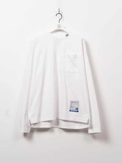 【26AW】 ポケットロングスリーブカットソー - POKET LS TEE （WHITE）