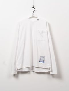 【26AW】 ポケットロングスリーブカットソー - POKET LS TEE （WHITE）