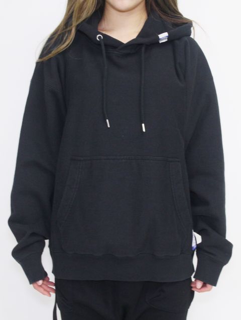 ヘヴィーウエイトフーディ - heavy waight hoodie - black