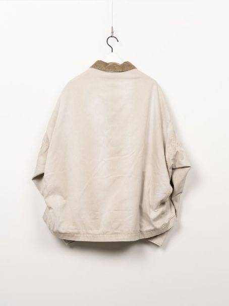ヘリンボーン ブルゾン - CO HERRINGBONE BLOUSON (IVORY)