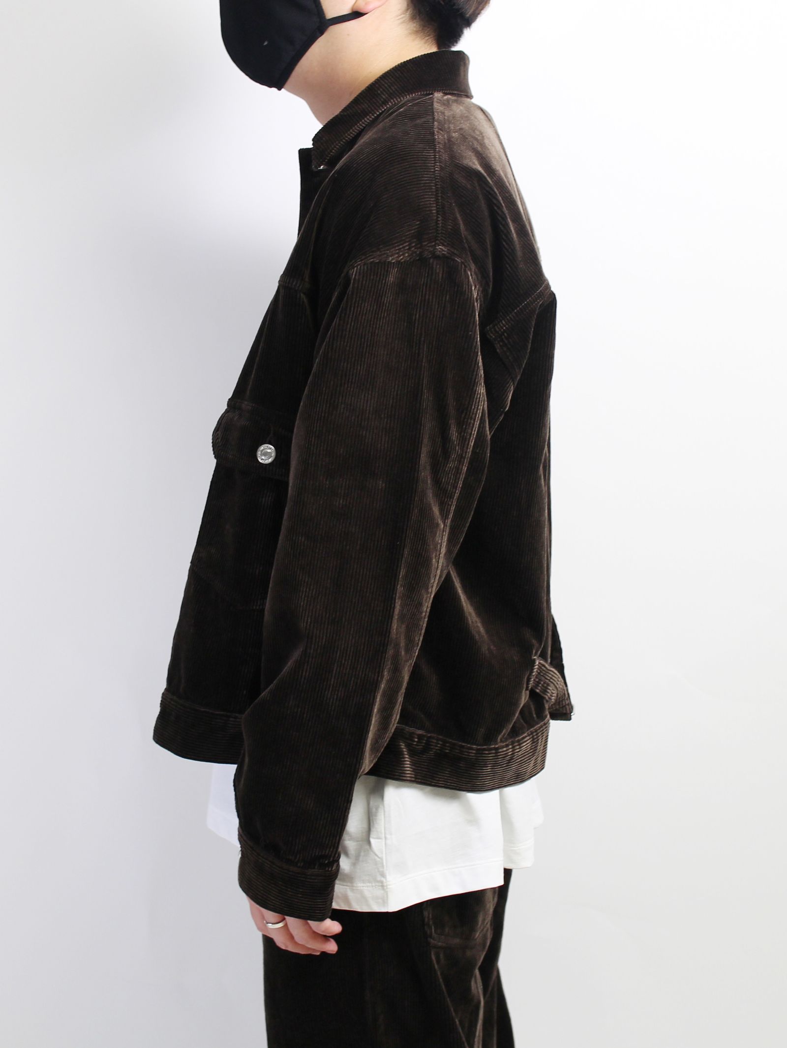 SEVEN BY SEVEN - 【21-22AW】 コーデュロイ ジャケット - 1st