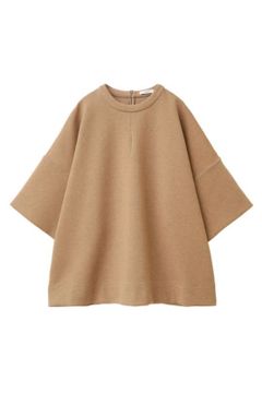バークリーラインハーフスリーブトップス - BULKY LINE HALF SLEEVE TOPS