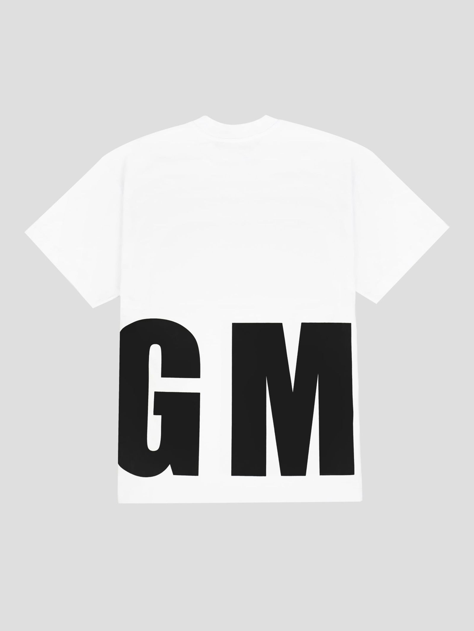 MSGM BIG LOGO Tシャツ - WHITE