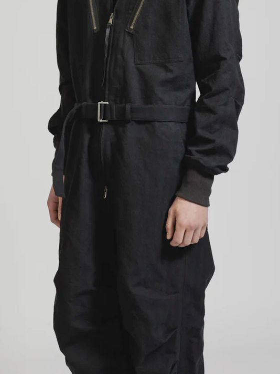 ヘリンボーン ジャンプスーツ - HERRINGBONE JUMPSUIT