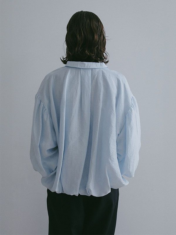 ボリュームスリーブバルーンシャツ (LIGHT BLUE)
