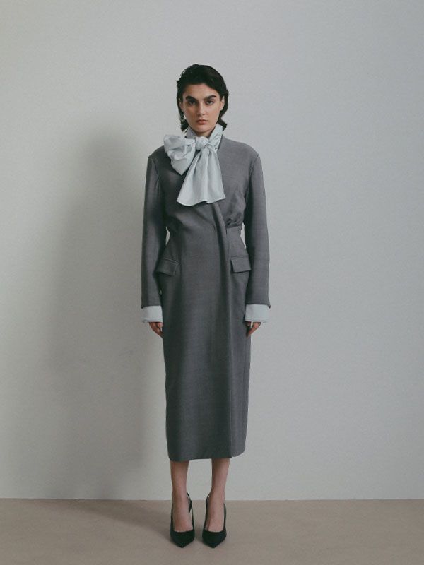 SANTEカシュクールドレス (GREY)