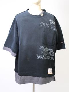 SHIFTSIDE COMBINED TEE  - サイドシフト Tシャツ