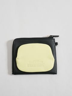 ジップウォレット&コインケース / 財布 - Zip Wallet & Coin Case - BLACK×YELLOW