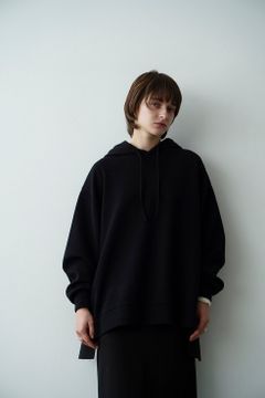 サイド ジップ ワイド フーディ - SIDE ZIP WIDE HOODIE BLACK